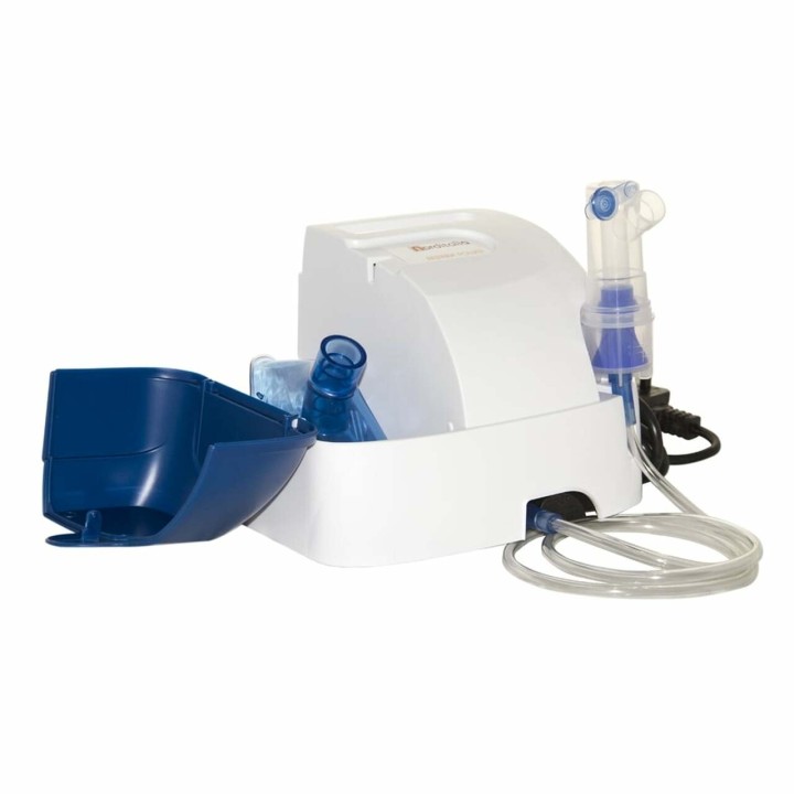 Norditalia Aerosol Nebulizer Arianne Power  Reliable Compressor & Thermal Protection System 21Cm X 15Cm X 14Cm 1Pcs Blue-White Colour
