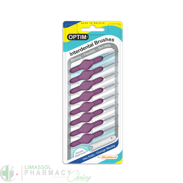 STODDARD Interdental Brushes 1.1MM PURPLE