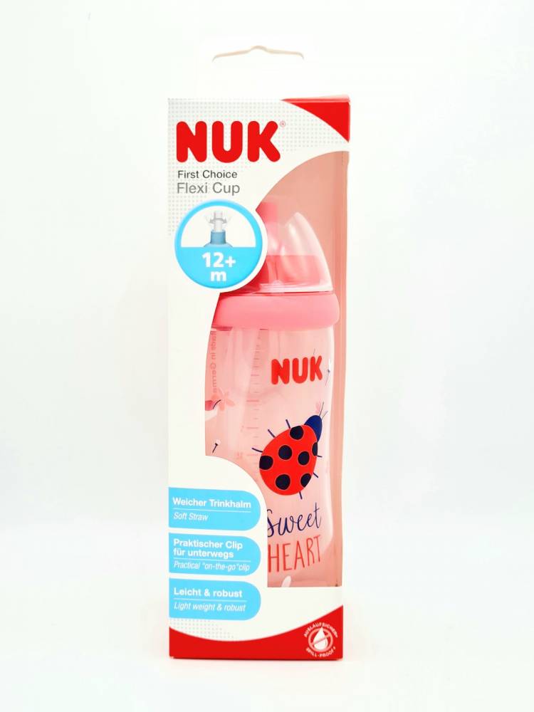 Nuk First Choice Flexi Cup With Straw 12M+ 300ml