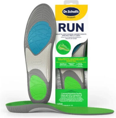 Scholl Run Active Comfort Anatomical Shoe Insoles 2pcs
