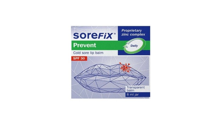 SoreFix Prevent Cold Sore Lip Balm,8ml