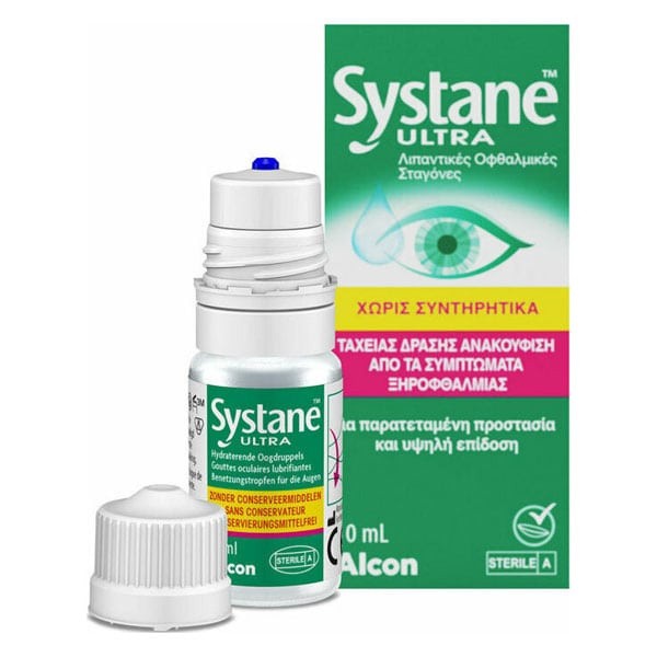 Systane Ultra Eye Drops Preservativefree 10Ml