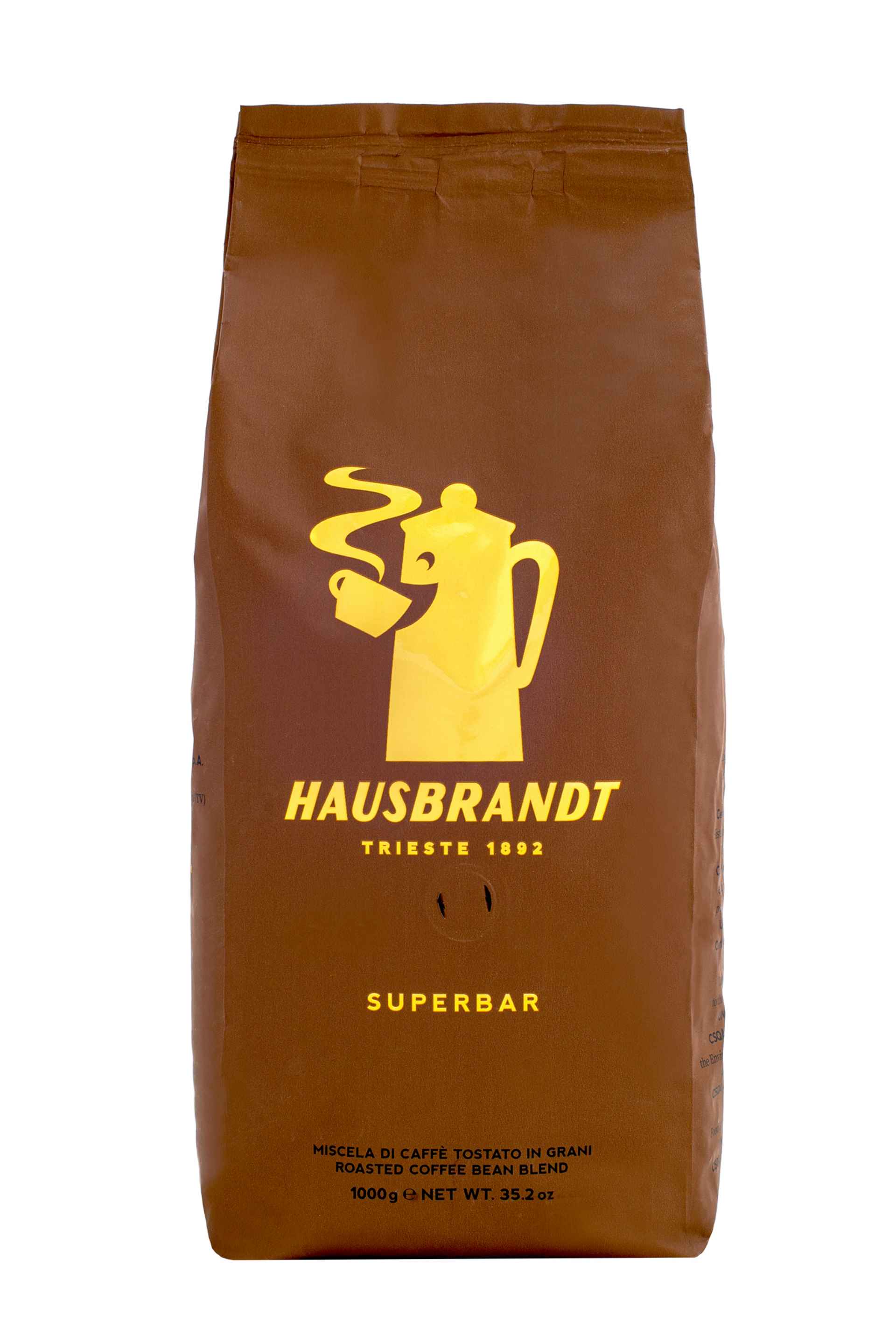 Καφές Espresso Hausbrandt Superbar 1000g σε κόκκους