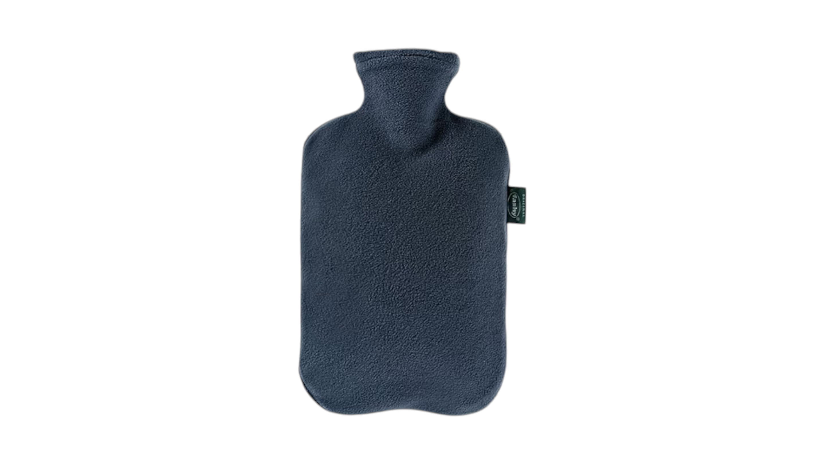 Hot Water Bottle With Fabric Cover 2L Grey Color