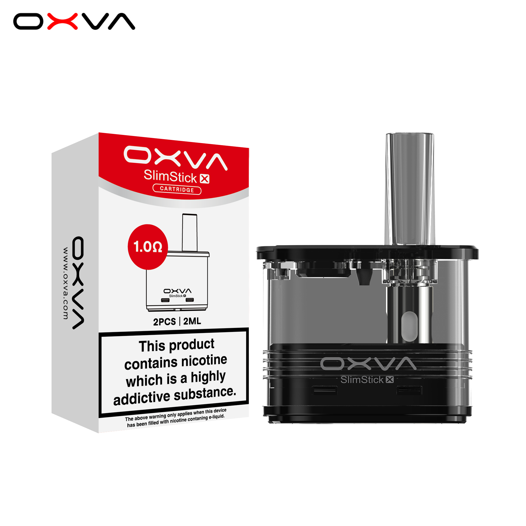 OXVA – SLIMSTICK X 1.0 OHM POD