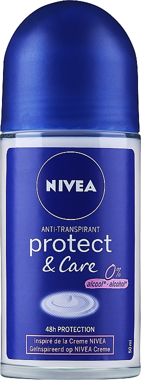 NIVEA Protect & Care Roll Deodorant 50ML