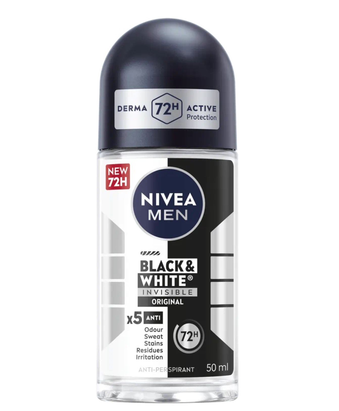 NIVEA Black & White Original Roll Deodorant 50ML