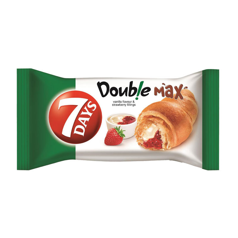 7DAYS Double Max Vanilla & Strawberry 92G