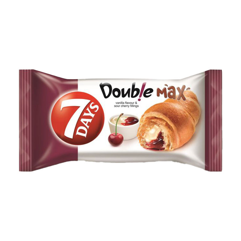 7DAYS Double Max Vanilla & Sour Cherry 92G