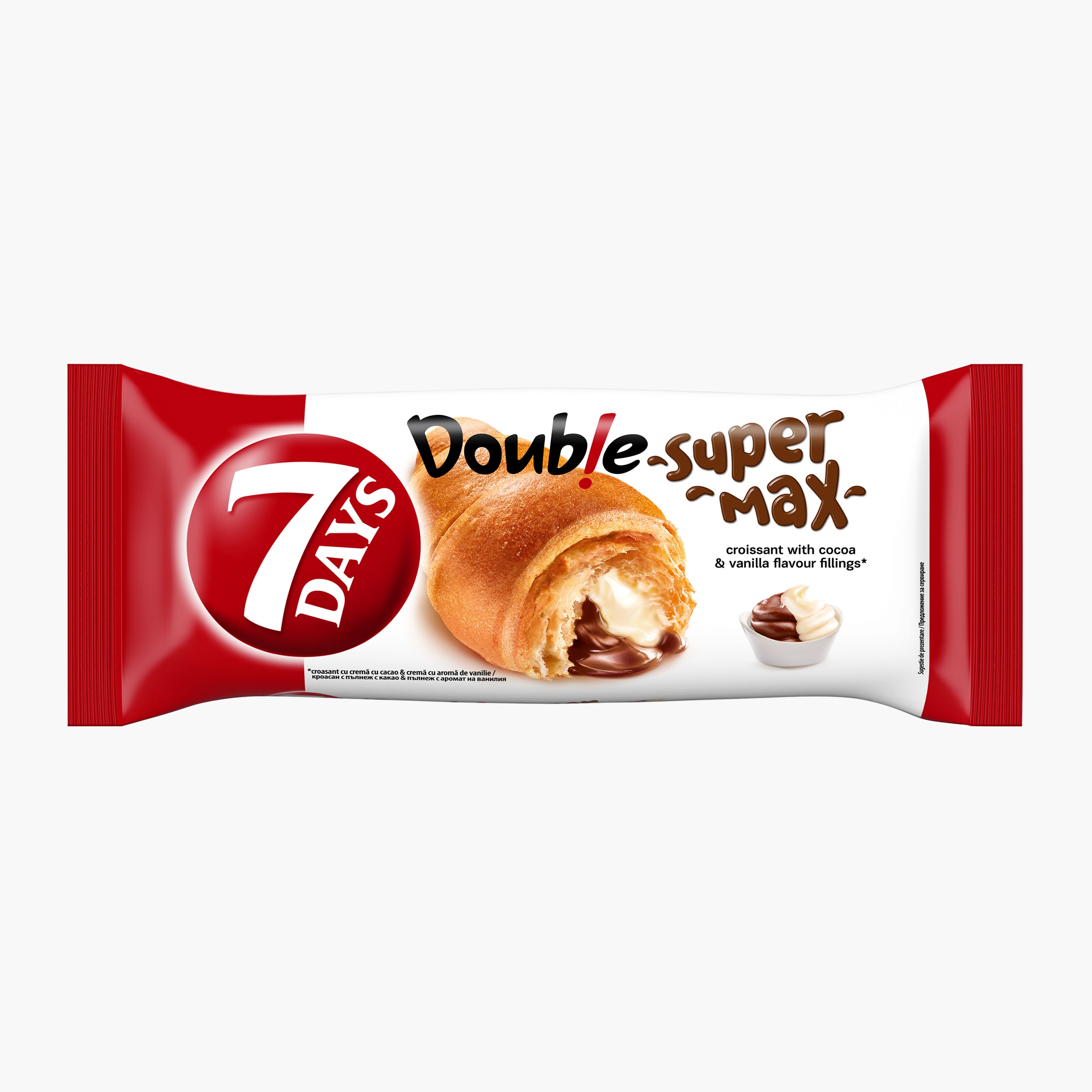7DAYS Double Super Max Vanilla & Cocoa 110G