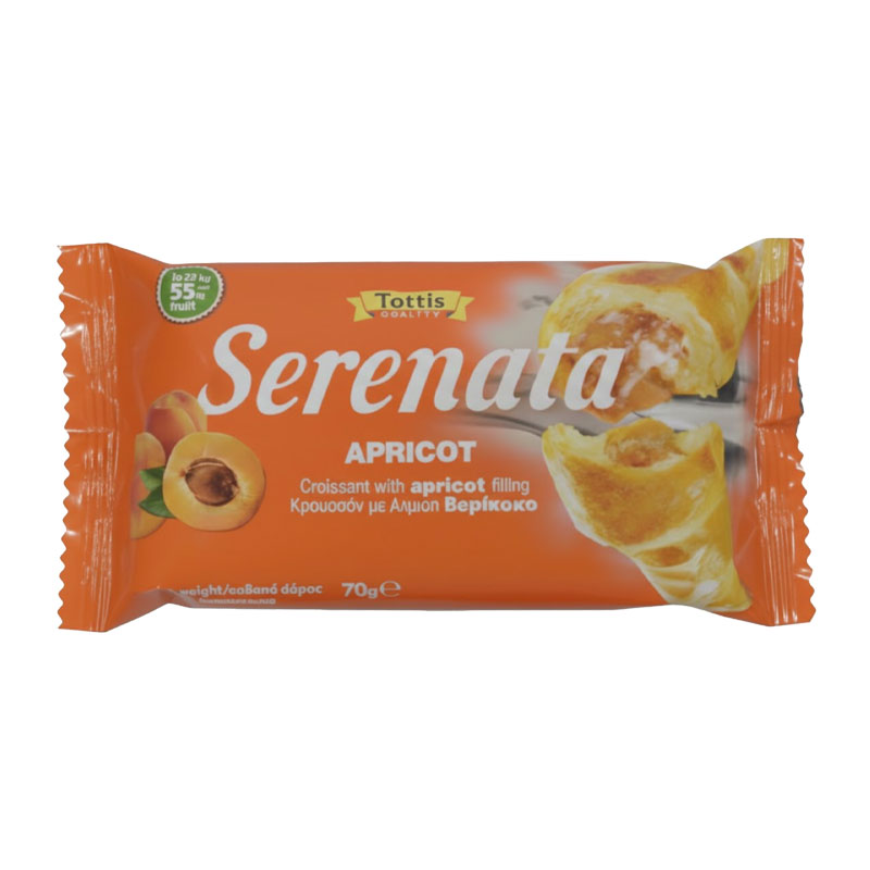 SERENATA Croissant Apricot 70G
