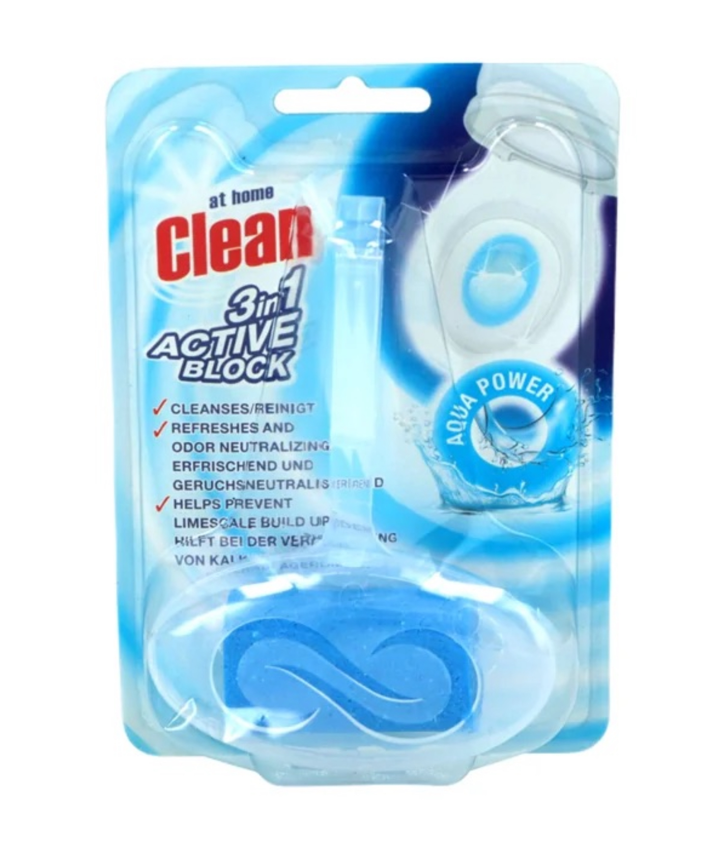 AT HOME Toilet Block Aqua 40G