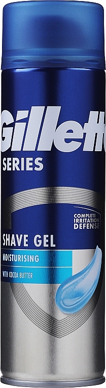 GILLETTE Shave Gel Moisturising Cocoa Butter 200ML