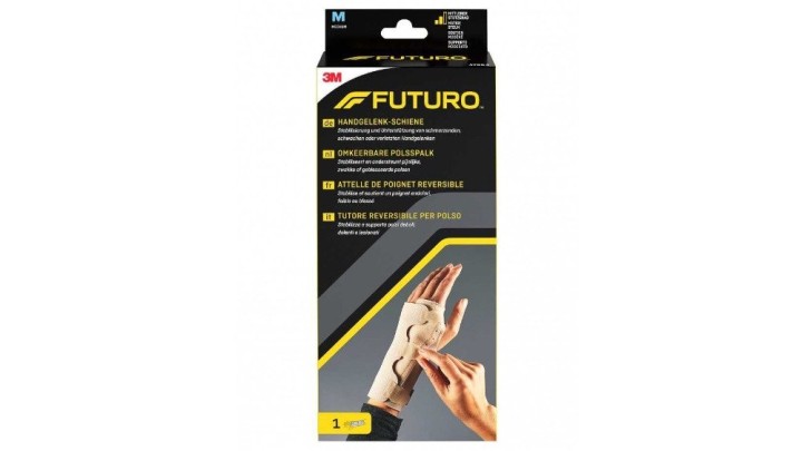 Futuro Reversible Splint Wrist Brace Beige, M Size
