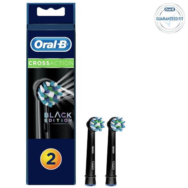 Oral B Refills Cross Action Black 2 Pcs Pl