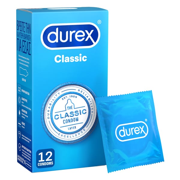 DUREX CLASSIC 12 CONDOMS