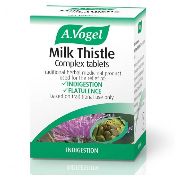 A. Vogel Milk Thistle Complex For The Relief Of Indigestion And Liver Detox 60 Tablets