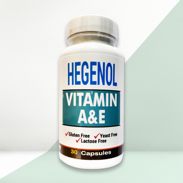 Hegenol Vitamin A&E 30 Caps