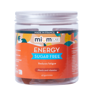 Mium Lab Energy Sugar Free 42 Gummies  Vegan Supplement