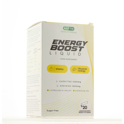 AGETIS ENERGY BOOST LIQUID SACHETS X 20
