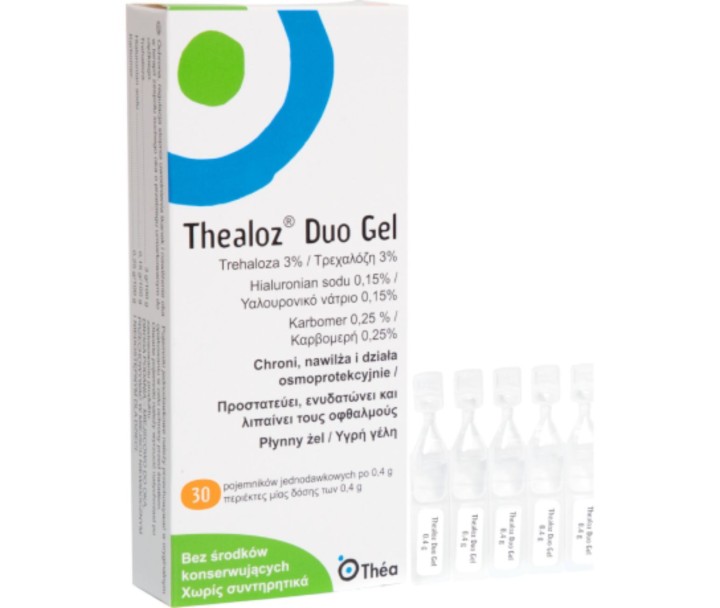 Thea Thealoz Duo Gel (30pcs) - Eye Gel for Dry Eye Relief