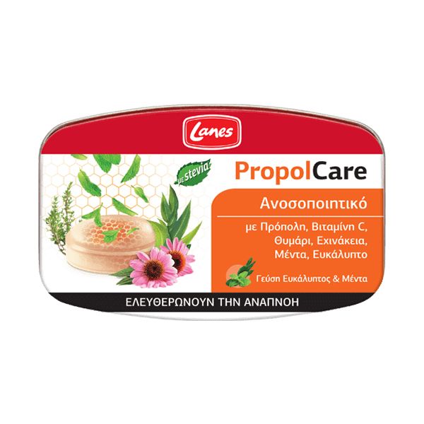 Lanes Propolcare Pastilles Menta & Eucalyptus 54gr