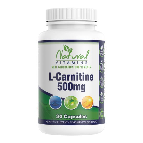NATURAL VITAMINS L-CARNITINE 30 CAPS