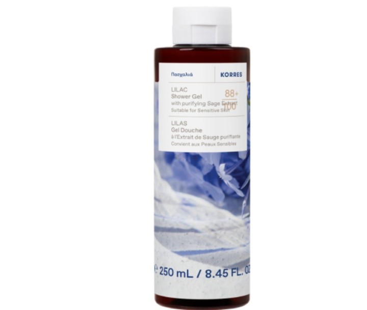 Korres Shower Gel With Lilac Shower Gel 250ml