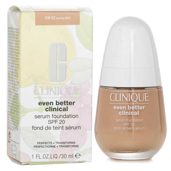 Clinique Ladies Even Better Clinical Serum Foundation SPF 20 30ml # CN 52 Neutral Makeup