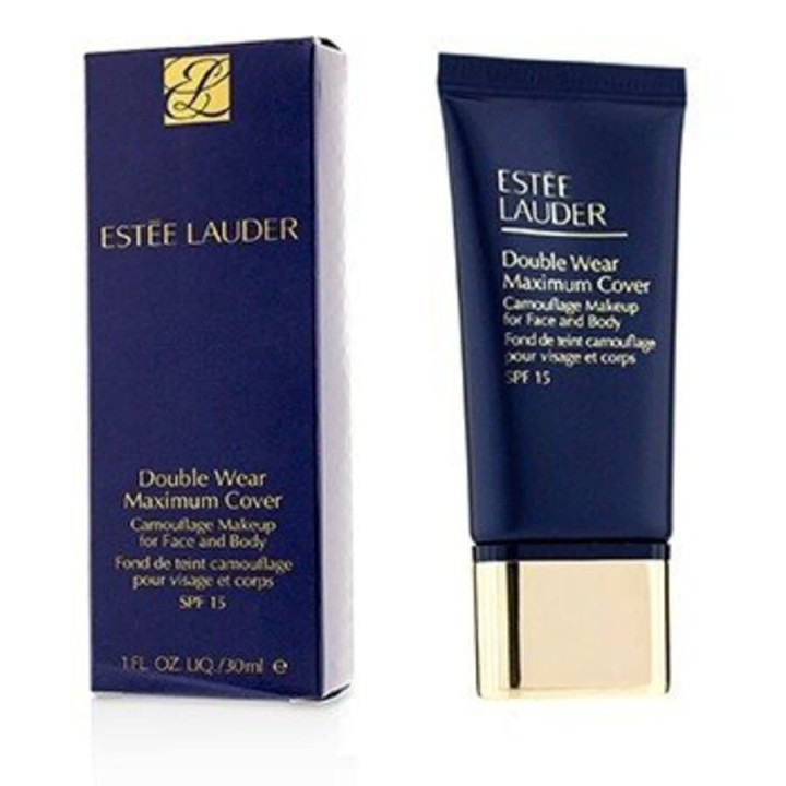 Estee Lauder Double Wear Maximum Cover Camouflage Liquid Foundation SPF15 3N1 Ivory 30ml
