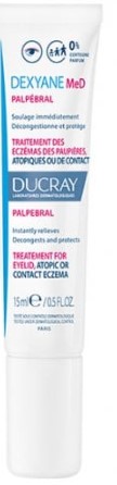 Ducray Dexyane Med Palpebral Treatment For Eyelid, Atopic Or Contact Eczema, 15Ml