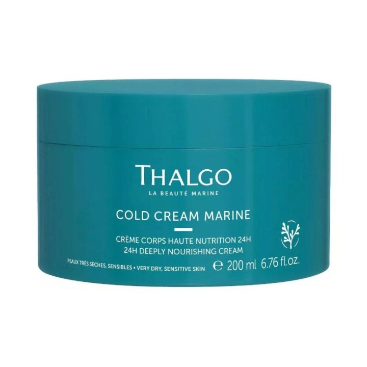 Thalgo Cold Cream Marine Crème Corps Haute Nutrition 24h 200ml