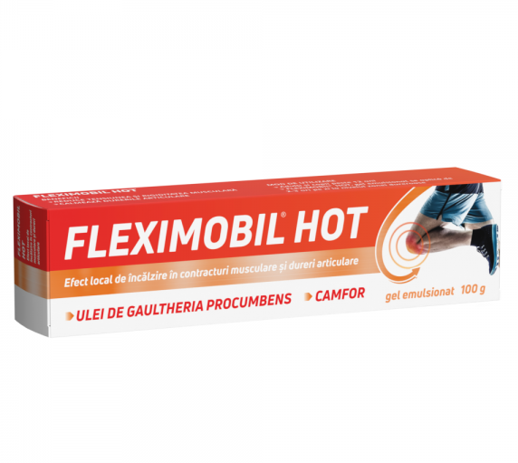 Fleximobil Hot Uk, Gel Emulsionat, 100G