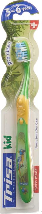 Trisa Pro Clean toothbrush for children from 3 to 6 years