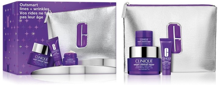 CLINIQUE Outsmart Lines Face and Neck skincare set
