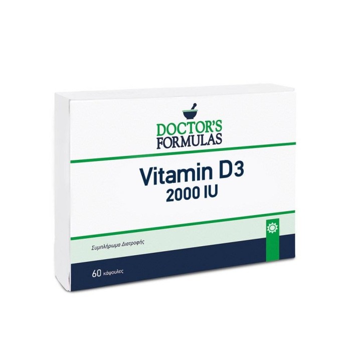 Doctor's Formulas Vitamin D3 2000Iu 60 Softgels