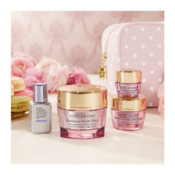 Estee Lauder x Laduree The Radiance Routine Resilience Multi-Effect Skincare Set Resilience Multi-Effect Skincare Set