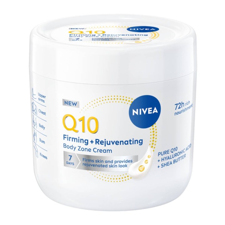 Nivea Q10 Firming & Rejuvenating Body Zone Cream 400ml