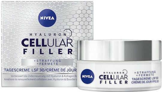 Nivea Hyaluron Cellular Filler Day Face Cream with SPF15 for Hydration, Anti-Aging & Firming with Hyaluronic Acid 50ml