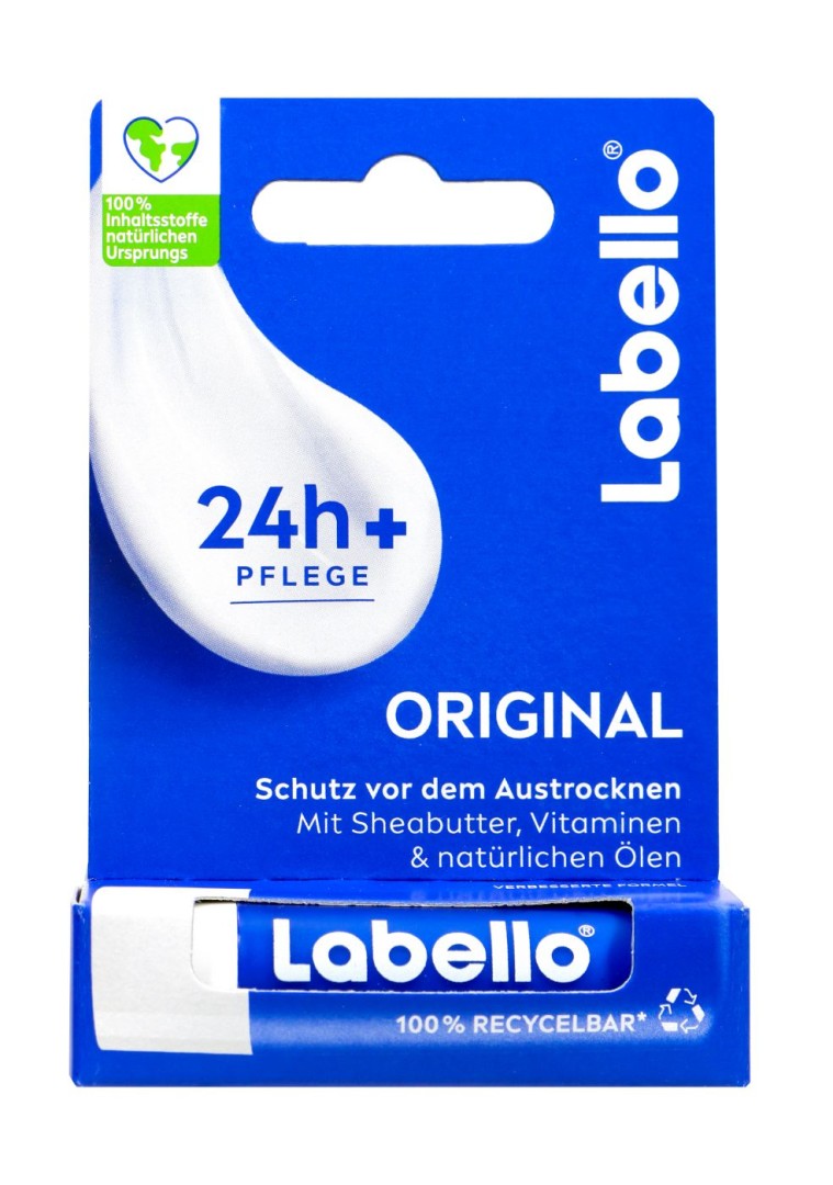 Labello White Original, blister pack, 5 g Lip Balm
