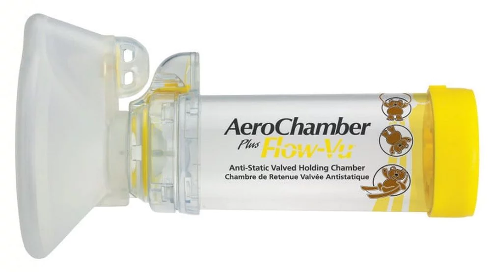 Aerochamber Plus Flow-Vu Chamber Medium Mask