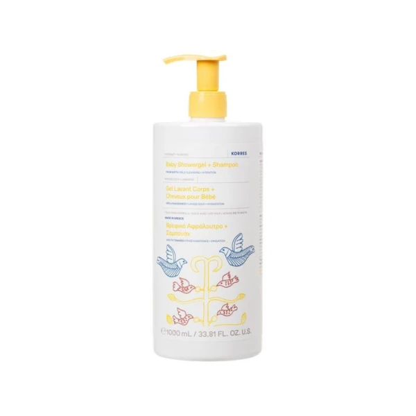 Korres Baby Shower Gel & Shampoo 1L