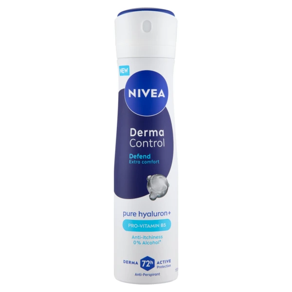 Nivea Deodorant Spray Derma Control Defend Extra Comfort 72h 150ml