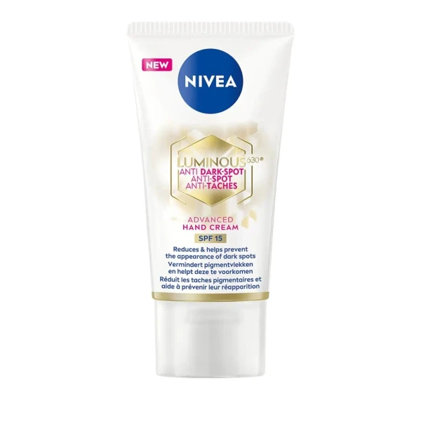 Nivea Luminous Advanced Hand Cream spf15 50ml