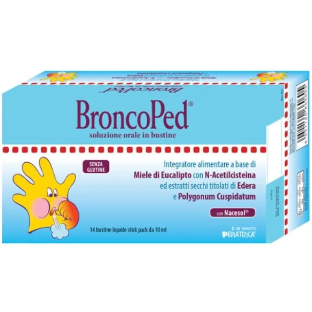 BRONCOPED 14 STICKS X 10ML