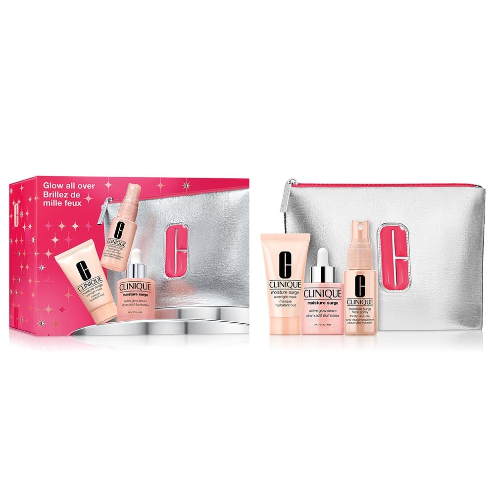 Clinique Glow All Over facial care set
