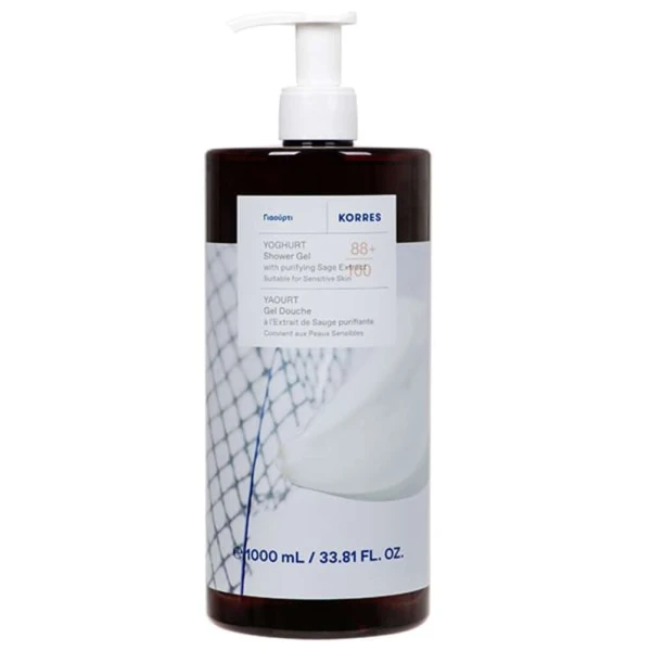Korres Shower Gel Yoghurt 1L
