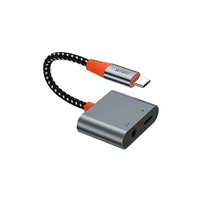Wiwu - Audio Adapter Lt10 Typ C To Typ C + 3.5Mm