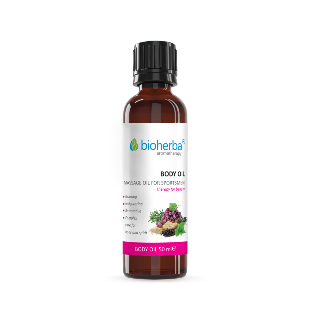 Athletes Massage Oil, 50 ml, Bioherba