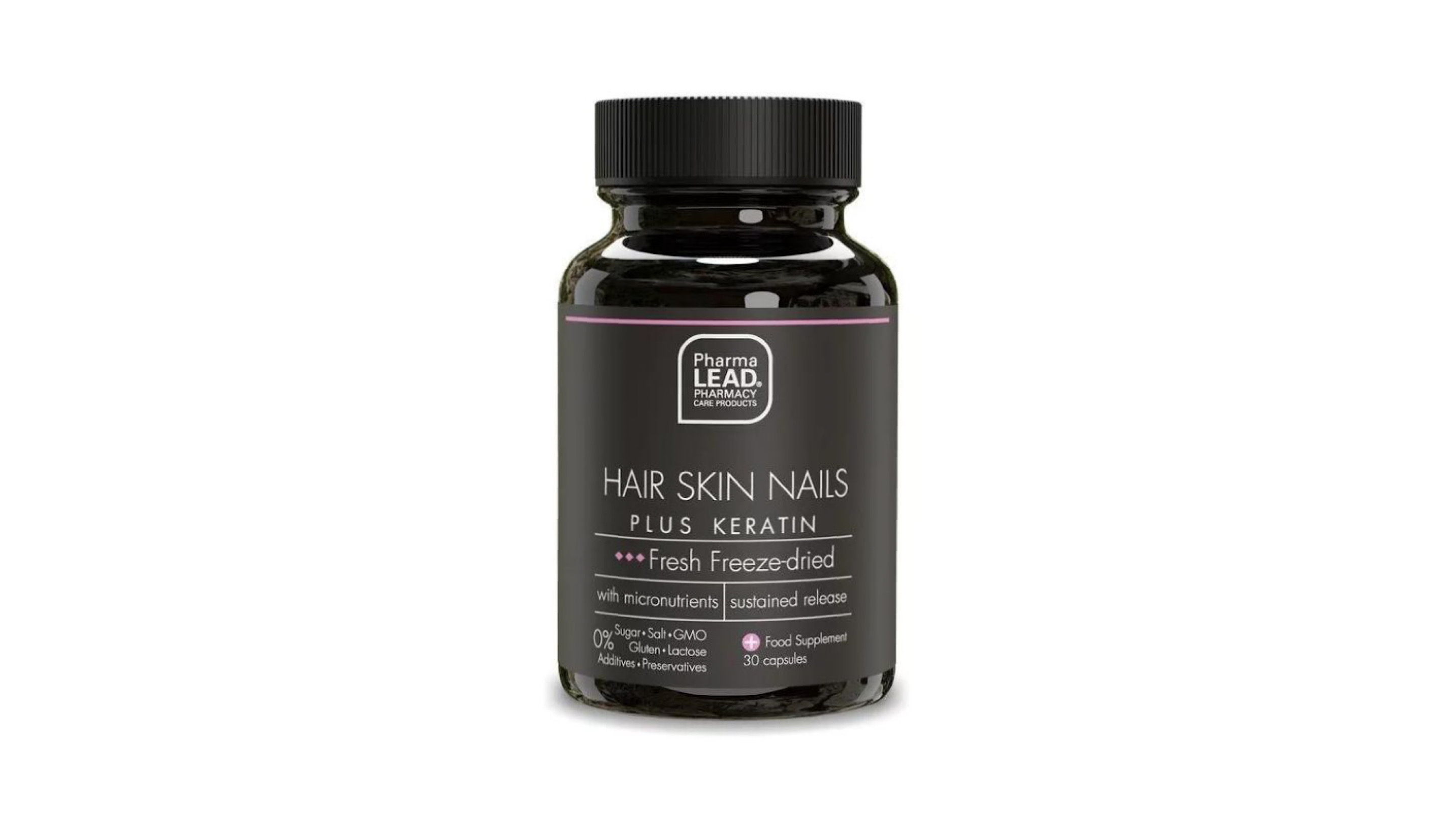 Pharmalead Hair Skin Nails Plus Keratin 30 Capsules